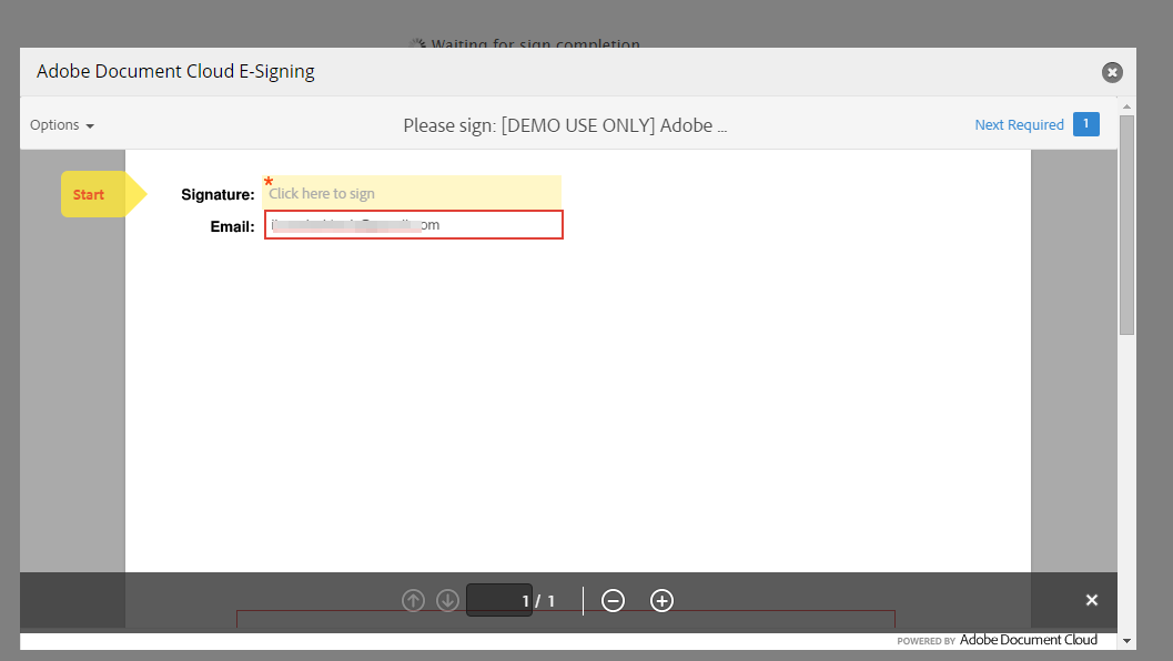 Cannot succesfully authenicate my Adobe eSign account with any of my forms Image 2 Screenshot 41