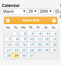 Configurable list widget: Customize the style of the calendar field Image 1 Screenshot 40