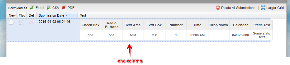 Configurable list download to excel   all data in one colum Image 1 Screenshot 20