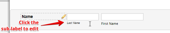 Order change in fields in the Name column Screenshot 20