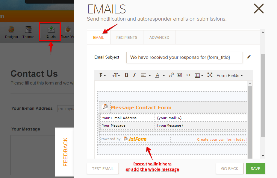 How can I add my terms and conditions on autoresponder email? Image 1 Screenshot 20
