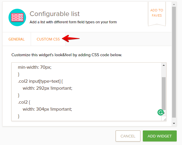 Config List Widget: Delete Entry Button is off the page Image 3 Screenshot 72