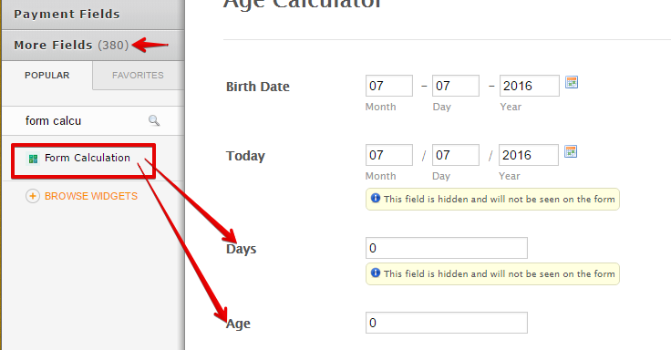 how to calculate age using condition Image 2 Screenshot 61