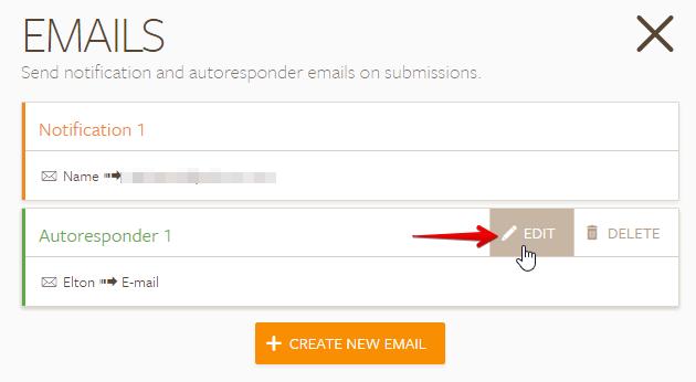 Why are hidden fields showing on a Email responder my customers get? Image 1 Screenshot 30