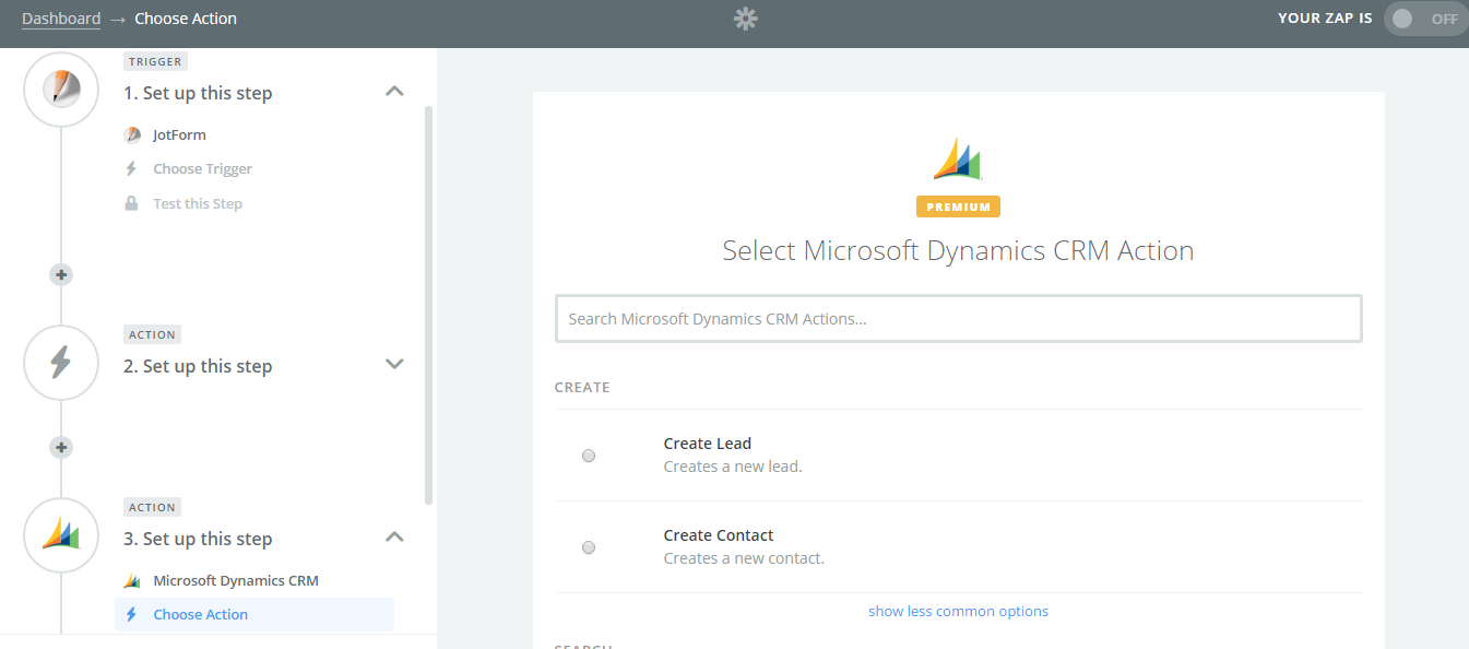  Can we integrate JotForm with Microsoft Dynamics CRM? Image 1 Screenshot 20