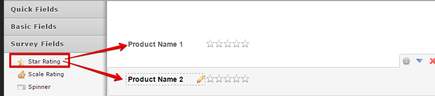 How to do star rating for each product on my order form Image 1 Screenshot 20