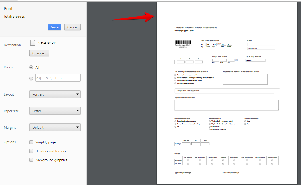 How to add an extra space at the top of PDF attachments Image 2 Screenshot 51