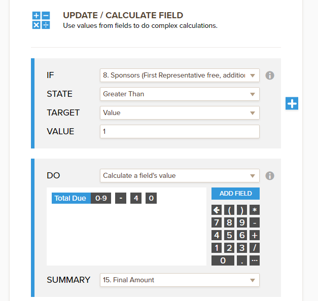 Apply a discount on calculation field and pass it on payment field Image 3 Screenshot 62