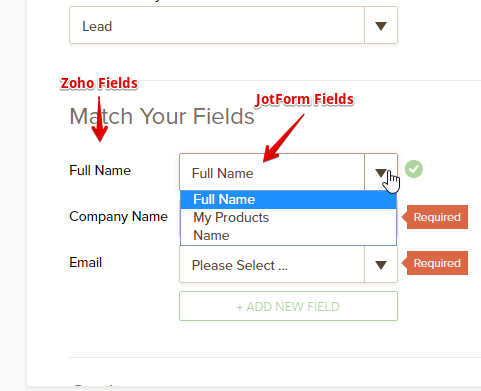How to Create Leads with separate First and Last Name with Zoho Integration Image 1 Screenshot 20