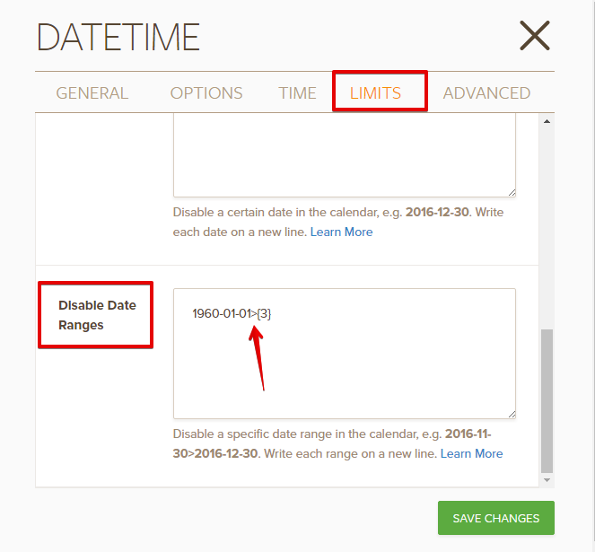 How to add a conditional statement TO date not earlier than FROM date? Image 2 Screenshot 41