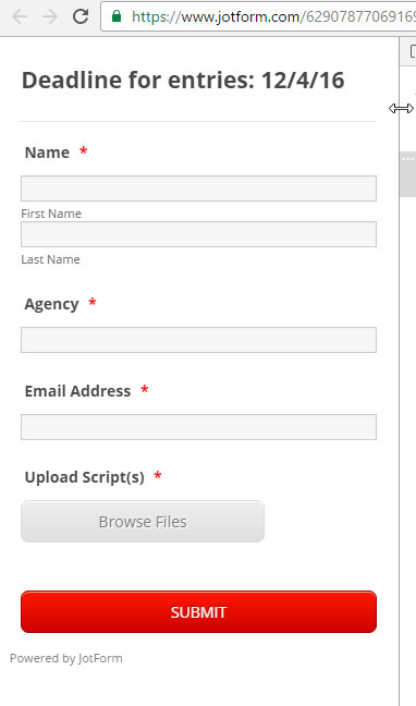 Why is my form not responsive? Image 1 Screenshot 20