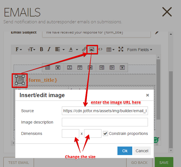 How to add my logo in the email template Image 1 Screenshot 20