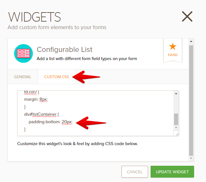 Config List Widget button gets cut off on bottom Image 1 Screenshot 30