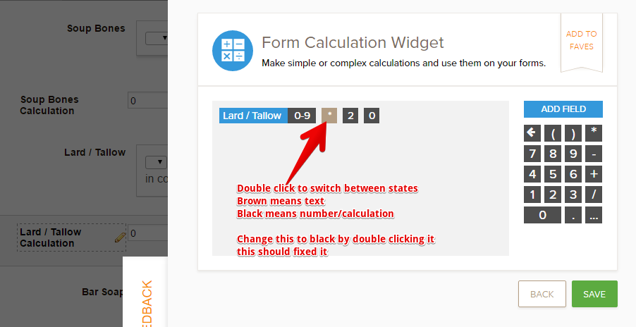 Calculation Widget showing up incorrectly Image 2 Screenshot 41