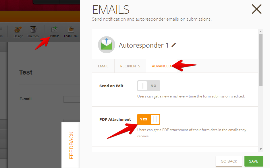 I want my autoresponder to send pdf attachments, but only for certain variables Image 1 Screenshot 20
