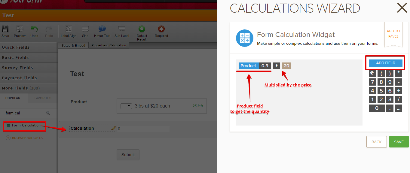 How to get the amount calculated for the Payment Field? Image 1 Screenshot 20