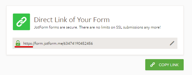 Hello i just create a form on your website for free, but i just find out it not secure form, how can i create a secure form Image 1 Screenshot 20