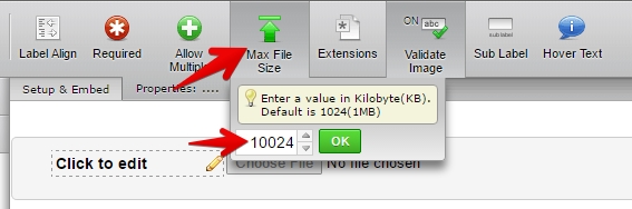 Why is there a maximum size for image submissions? Image 1 Screenshot 20