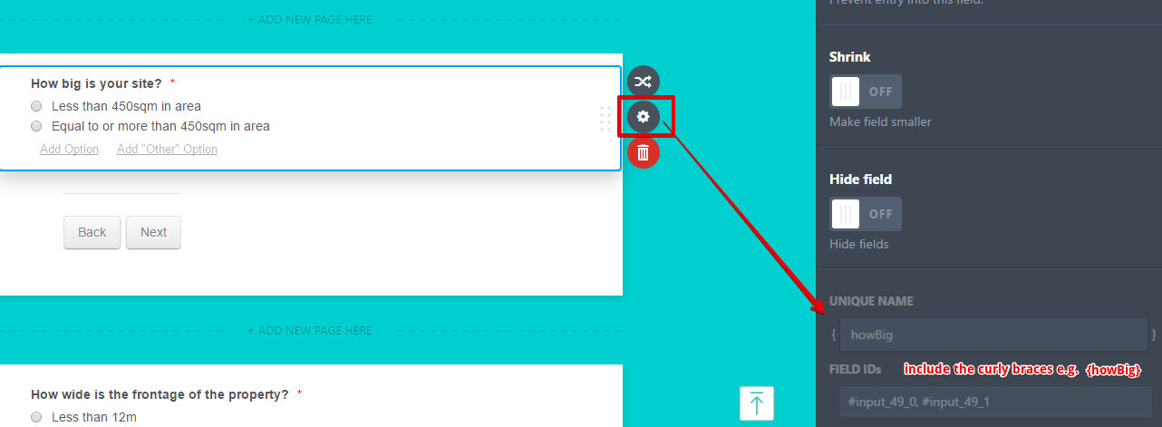 Show/hide text base on user inputs Image 2 Screenshot 41
