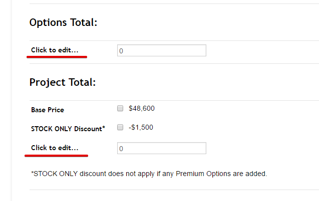 How to show option total and project total separately? Image 1 Screenshot 30