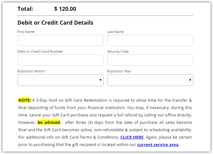 CSS for Adjusting Credit Card Payment fields Image 1 Screenshot 30
