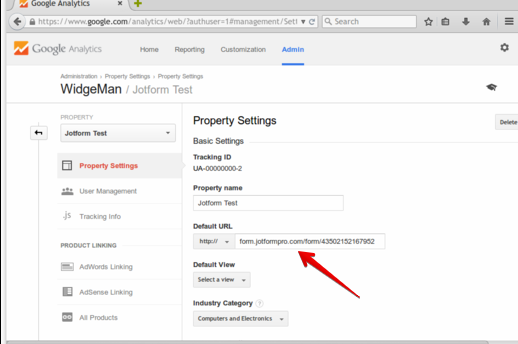 How to use Google Analytics Widget in my form? Image 1 Screenshot 20
