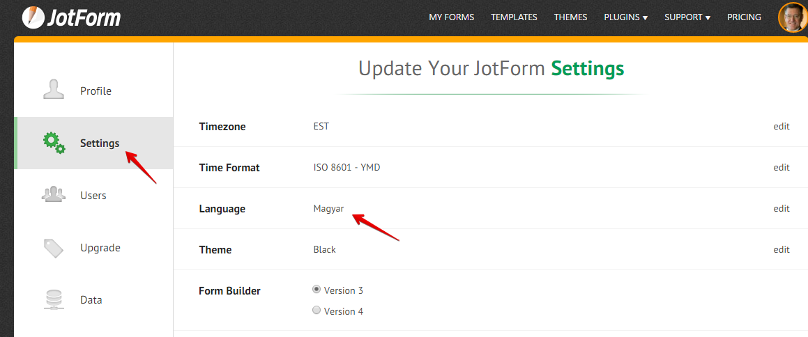 How to change the language of the form builder? Image 1 Screenshot 20