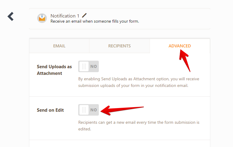 Suggestion for conditional email setting for notifications Image 1 Screenshot 20