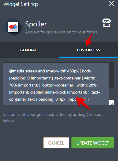 Spoiler Widget is not mobile responsive Image 1 Screenshot 20