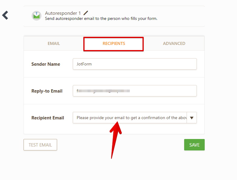 How can I add an email to my form so that anyone that fill out the form gets a confirmation automatically? Image 2 Screenshot 41