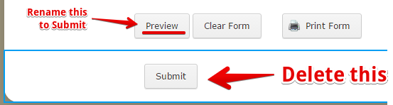Submit button shows Preview as label Image 1 Screenshot 20