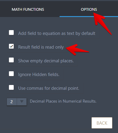 The conditional calculation field on my form isnt working Screenshot 62