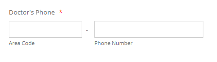 Hyphen between area code and phone number is not in the right place Image 1 Screenshot 20