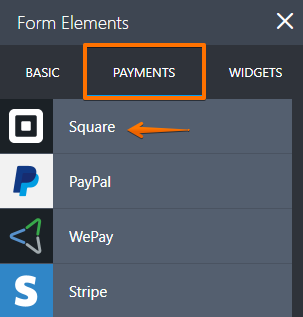 How can I search forms that use Square only? Image 10