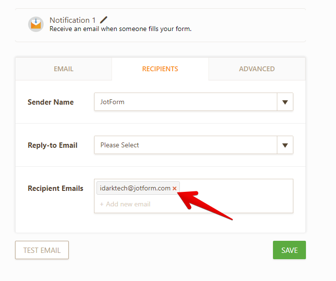 Sending out custom emails after form comleted Image 1 Screenshot 30