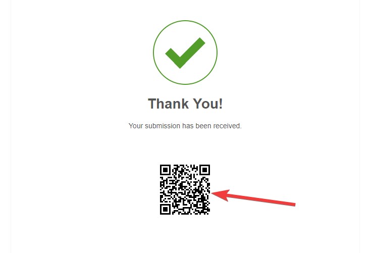 Checkin using qr code against a database