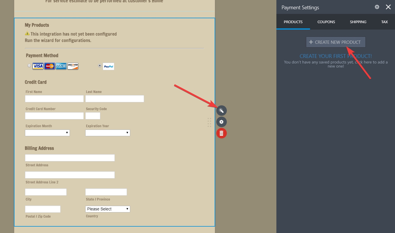 How can combine my 2 forms and accept payments if the customer want it Image 1 Screenshot 20