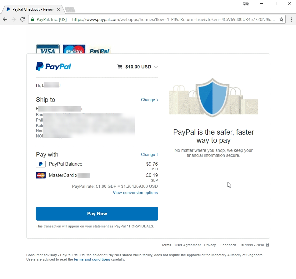 PayPal payment was in submission but never hit my paypal account why is that? Image 2 Screenshot 41