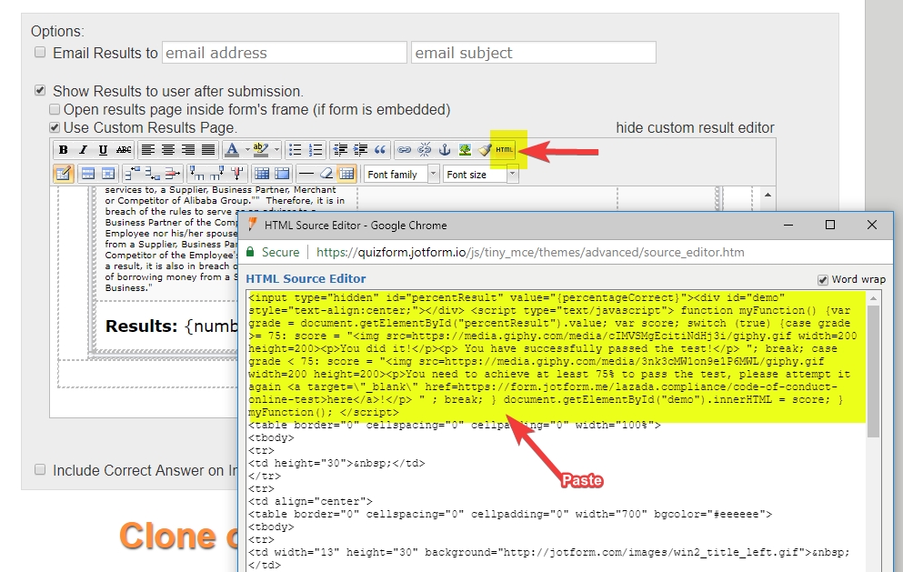 jotform conditional logic