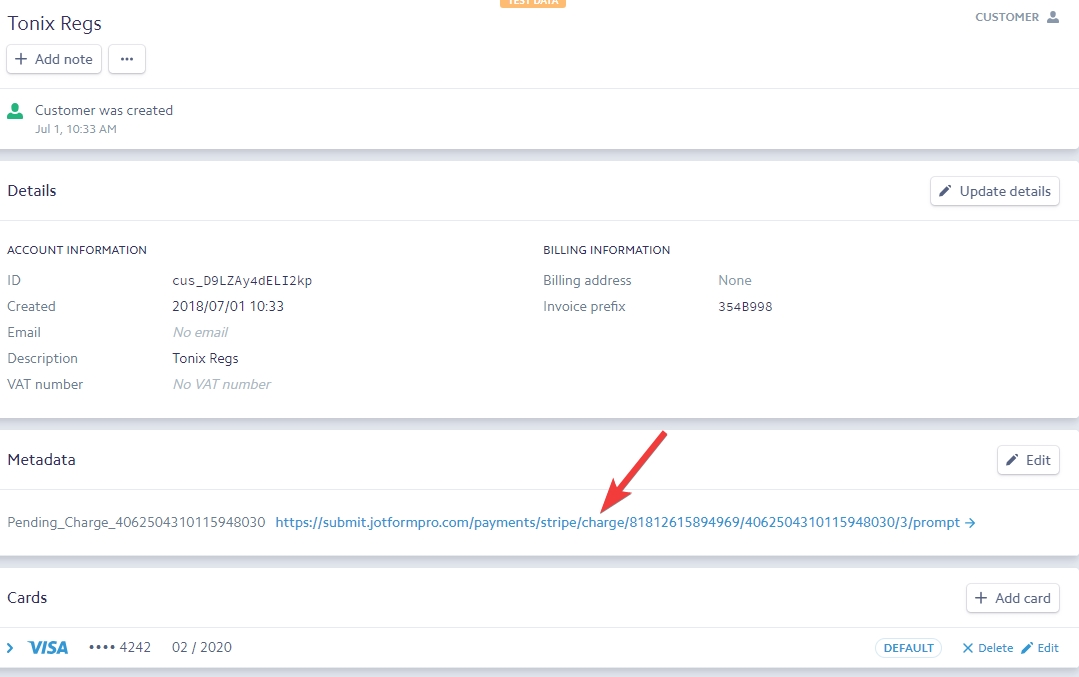 Stripe: capture Payment Authorizations into Payments List instead to the Custom Metadata section Image 5 Screenshot 104