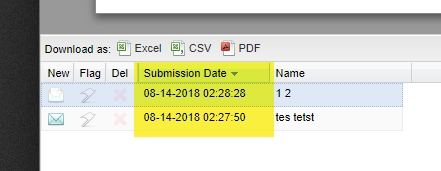 How do I put a field that will stamp the date of form submission? Image 1 Screenshot 20