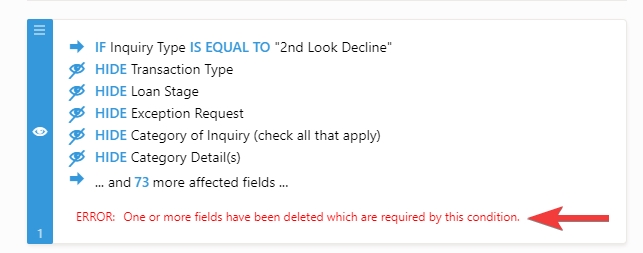 I have fields that I have deleted that keep showing up in the actual forms Image 1 Screenshot 30