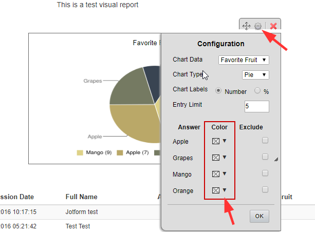 Visual Report: Automatically assign colors to the chart based on the last settings used Image 1 Screenshot 20