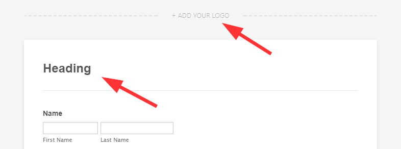What’s this difference between a logo and a header on my form?  Image 1 Screenshot 20