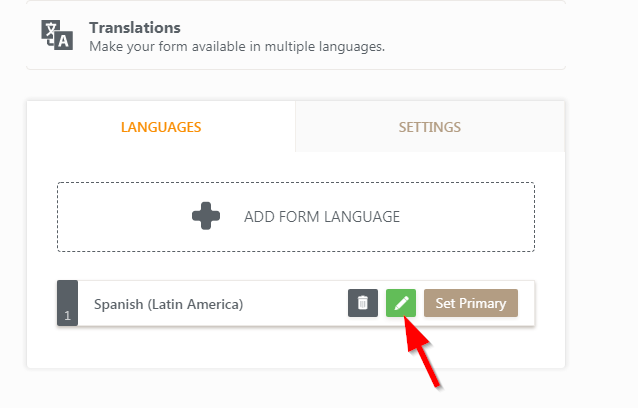 How do we get the whole form to be translated to a specific language? Image 2 Screenshot 51