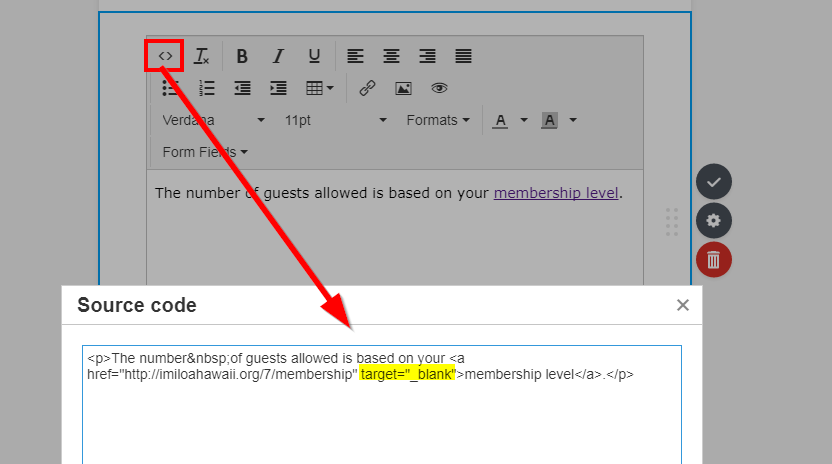 Text Tool: Add open in new window/current window in the hyperlink options Image 1 Screenshot 30