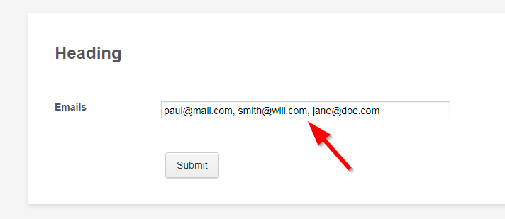 How to create a multiple email inputs in one box Screenshot 41
