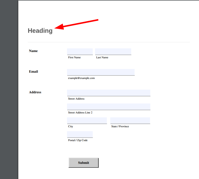 PDF form not displaying headers Image 2 Screenshot 41