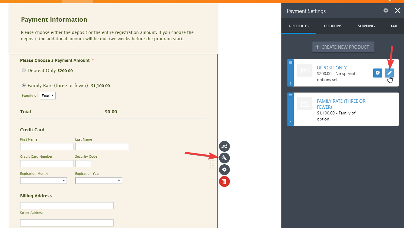 Trouble changing a Price in Payment Settings Image 1 Screenshot 30