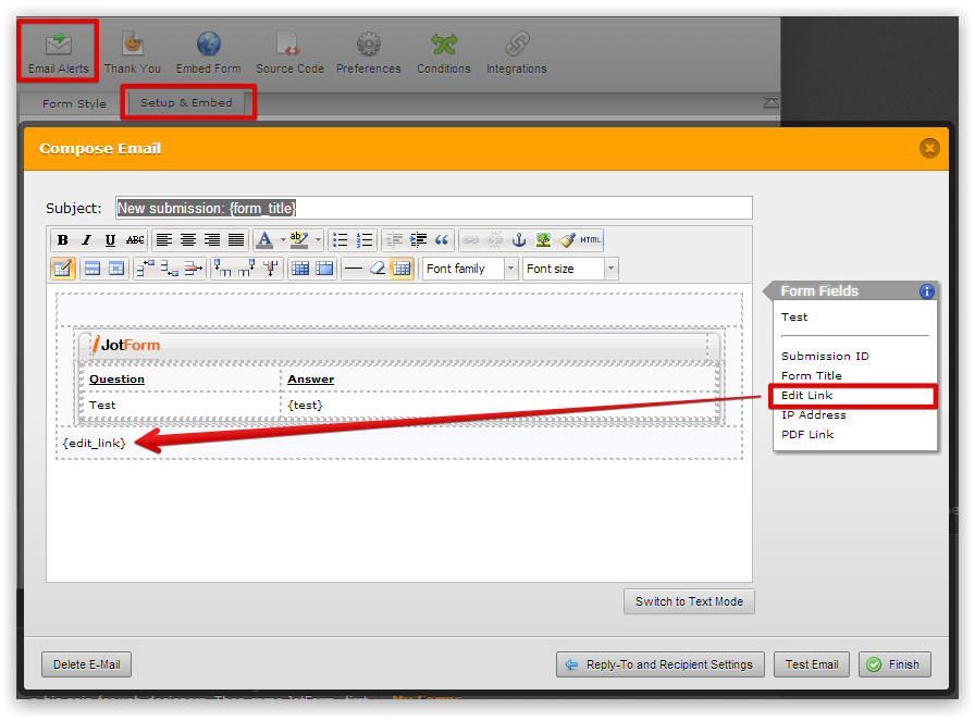 Save and continue later method does not work if the second form has language option enabled Screenshot 20